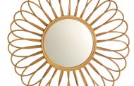 Espelhos decorativos inspirados no sol