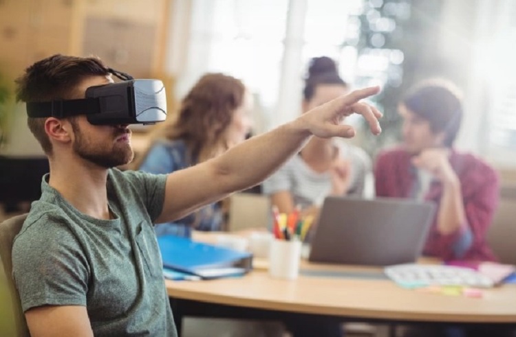 Realidade virtual nos estandes de vendas