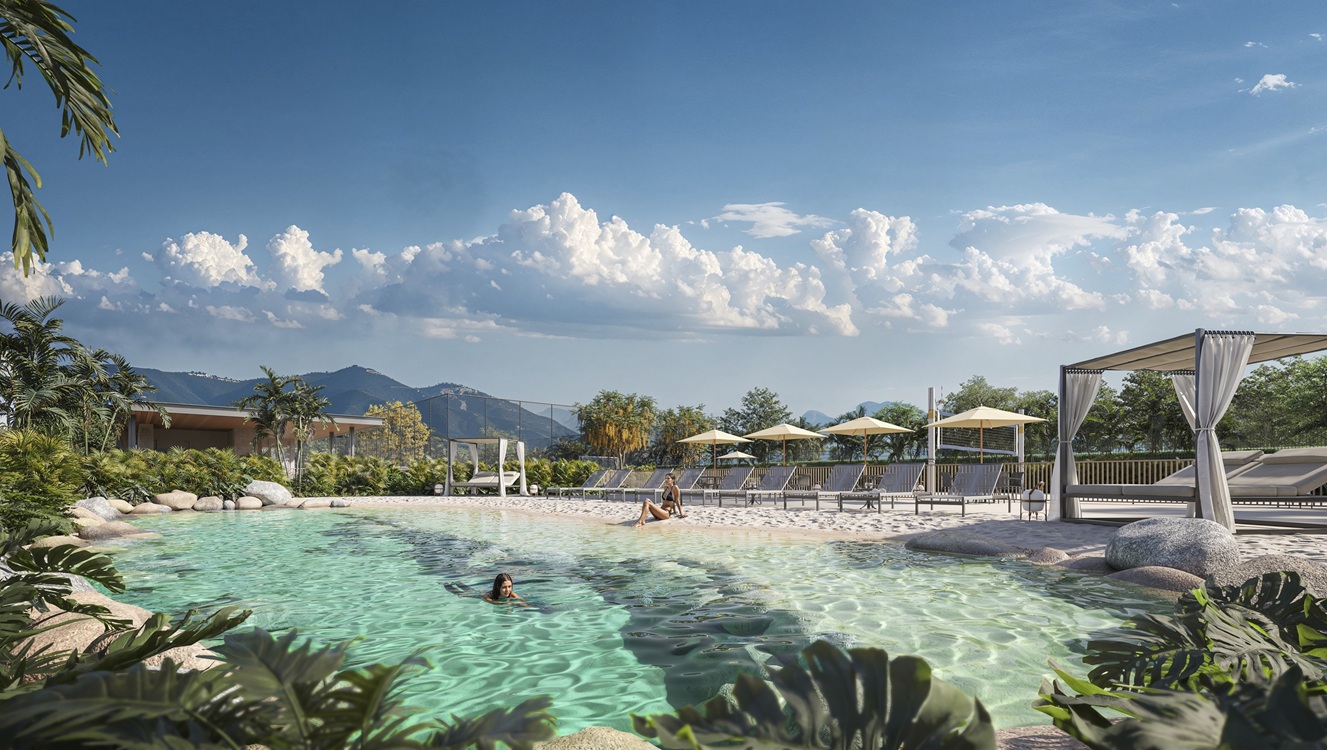 Condomínio com praia particular